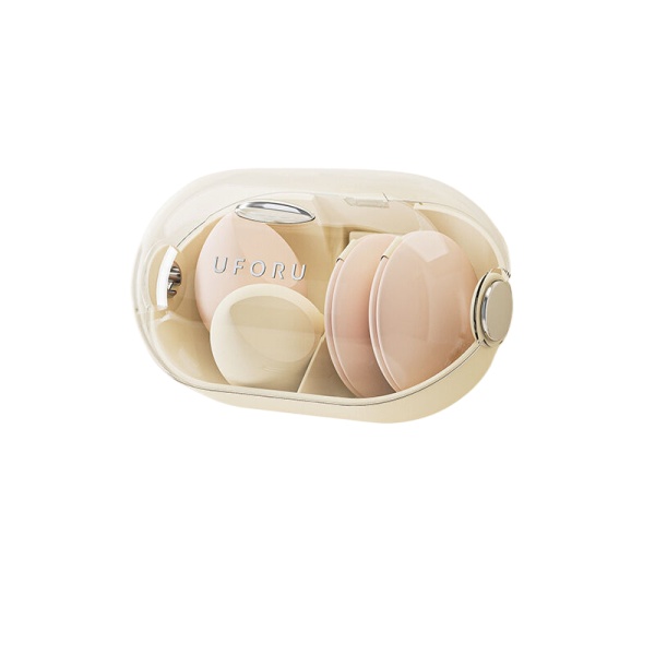 Punch-Free wall mounted beauty egg storage box with lid For Sale