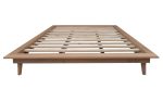 Gatsby Queen Size Platform Bed Base (Natural) Fashion