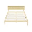 Artiss Bed Frame Queen Size Wooden Base Mattress Platform Timber Pine YUMI Sale