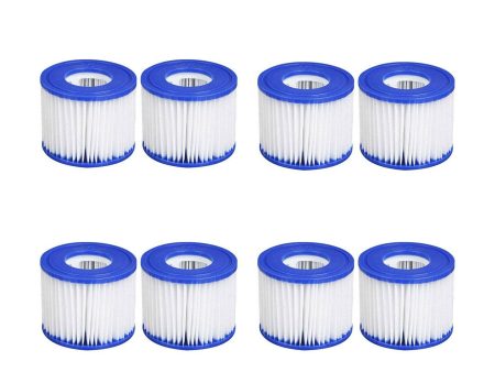 8PCS Replacement Bestway VI Filter Cartridge Inflatable Lay-Z-Spa Filters 58323 Sale