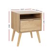 Artiss Bedside Table Drawers Side Table Shelf Storage Cabinet Nightstand GORR Online