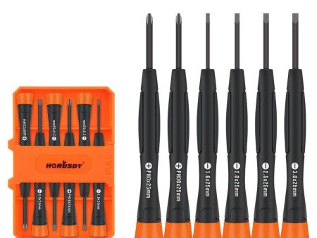 6Pc Precision Screwdriver Set Phillips Slotted Electronic PC Repair Small Driver For Cheap