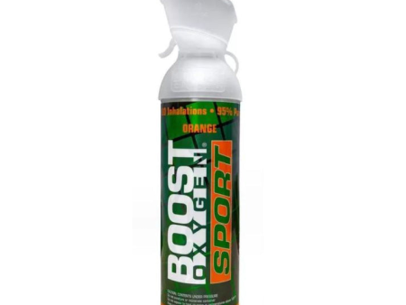 10 Litres of Boost Sport Oxygen in a Can Supplemental - 200 Breath (Large) - 1 Pack on Sale