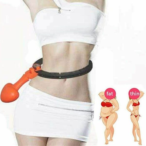 Smart Auto-Spinning Hula Hoop Lose Weight Exercise Detachable Portable LCD AU Online