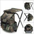 Camouflage Foldable Backpack with Built-in Chair – Multi-Functional Outdoor Camping Stool Bag Online