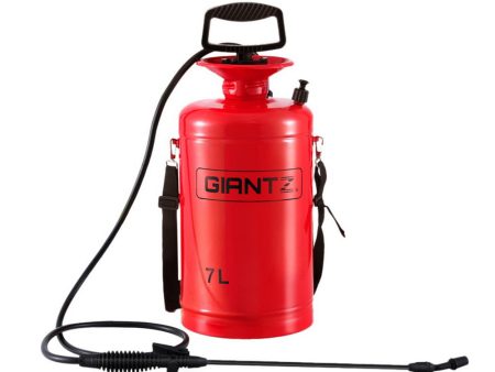 Giantz Weed Sprayer Pressure 7L Shoulder Pesticide Metal Online Sale