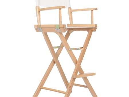 Director Movie Folding Tall Chair 76cm Beech WOOD HUMOR on Sale