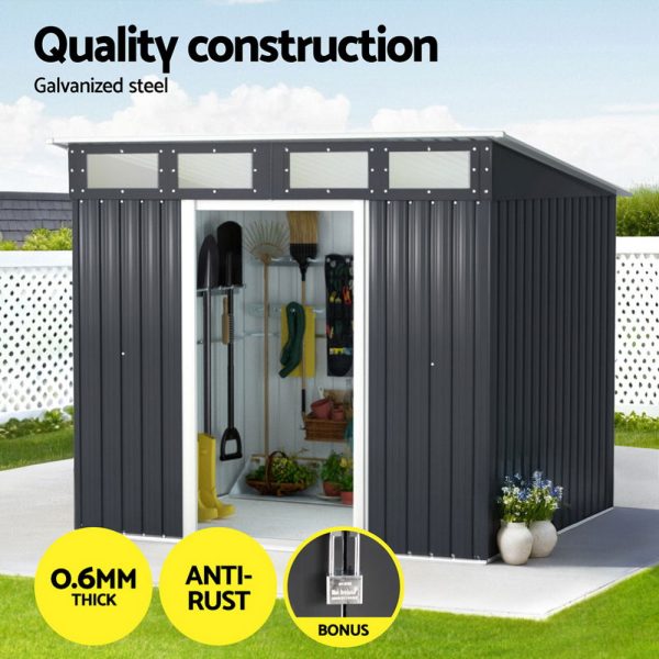 Giantz Garden Shed 2.38x1.99M Outdoor Storage Tool Workshop House Shelter For Cheap