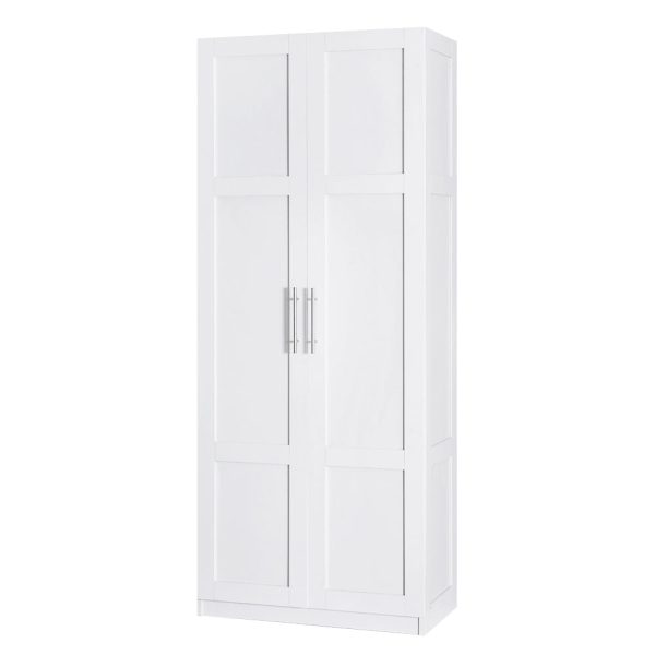 Artiss 2 Door Buffet Sideboard Cupboard Cabinet Pantry White Online Hot Sale