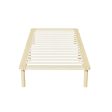 Artiss Bed Frame Single Size Wooden Base Mattress Platform Timber Pine AMBA Supply