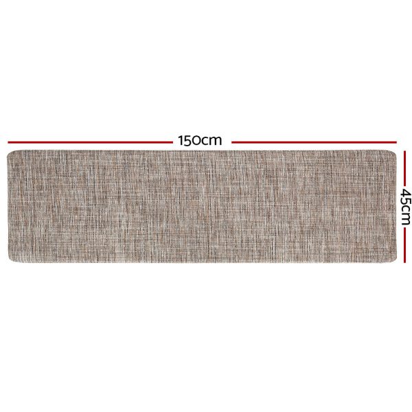 Artiss Kitchen Mat 45x150cm Textilene Floor Rug Carpet Non-slip Discount