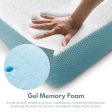 GOMINIMO Dual Layer Mattress Topper 3 inch with Gel Infused (Twin) Supply