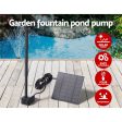 Gardeon Solar Pond Pump Submersible Water Fountain Kit 2.6FT Fashion