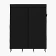 Artiss Large Portable Clothes Closet Wardrobe with Shelf Black Online Sale