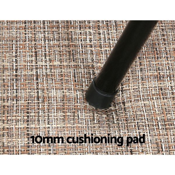 Artiss Kitchen Mat 45x150cm Textilene Floor Rug Carpet Non-slip Discount