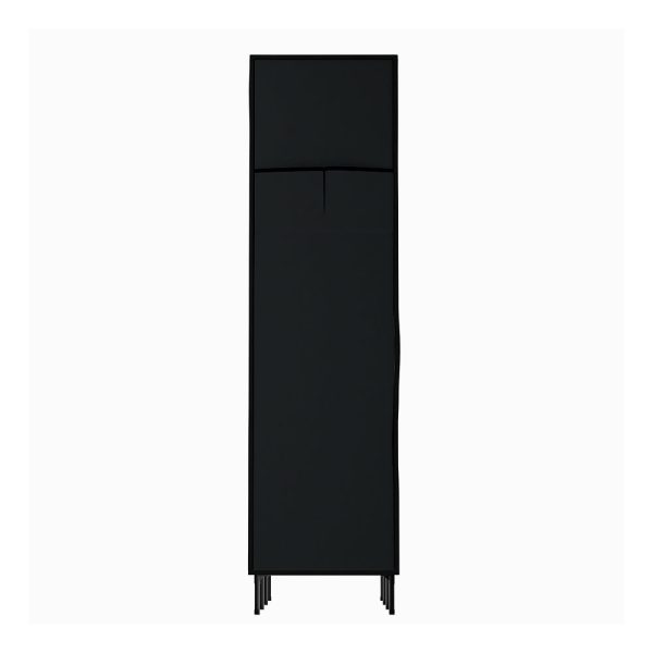 Artiss Large Portable Clothes Closet Wardrobe with Shelf Black Online Sale