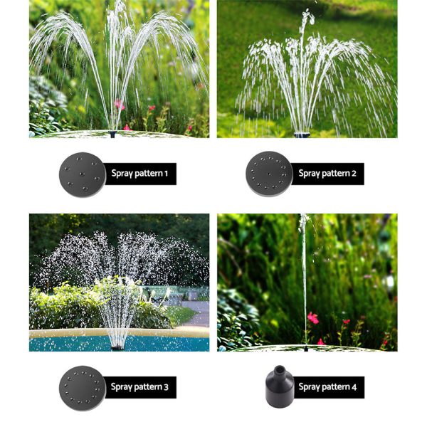 Gardeon Solar Pond Pump Submersible Water Fountain Kit 6.1FT Discount